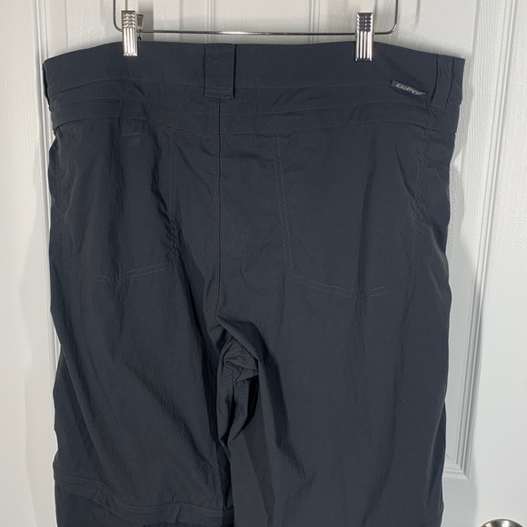 Ex Officio outdoor insect repellant pants dark charcoal gray waist size 38 - Picture 4 of 16